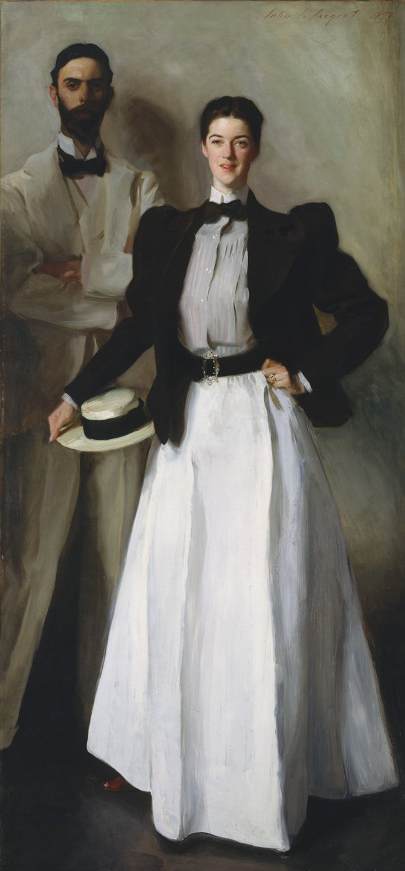 INフェルプスストークス夫妻、1897年 作： ジョン・シンガー・サージェント