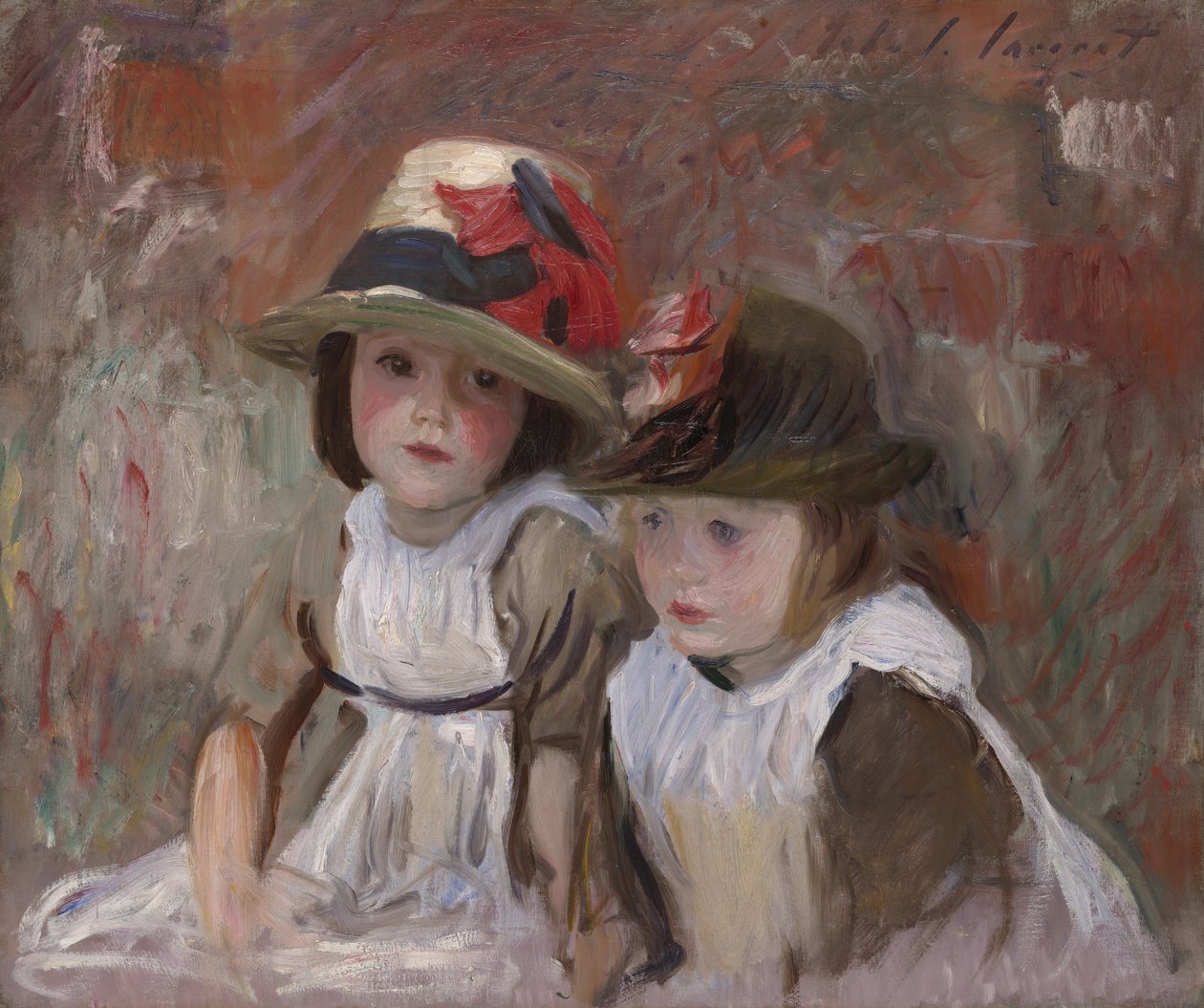 村の子供たち、1890 作： ジョン・シンガー・サージェント