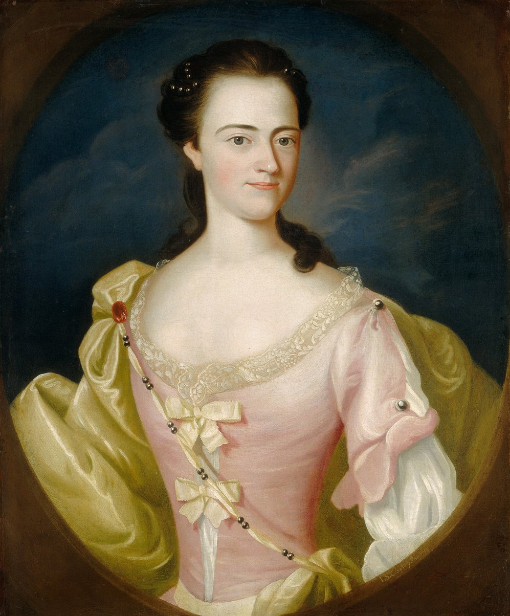 ジェーン・ブラウン、1756年。 作： ジョン・シングルトン・コプリー