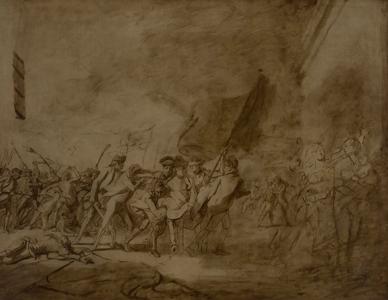 ピアソン少佐の死 (1757-1781) 作： ジョン・シングルトン・コプリー