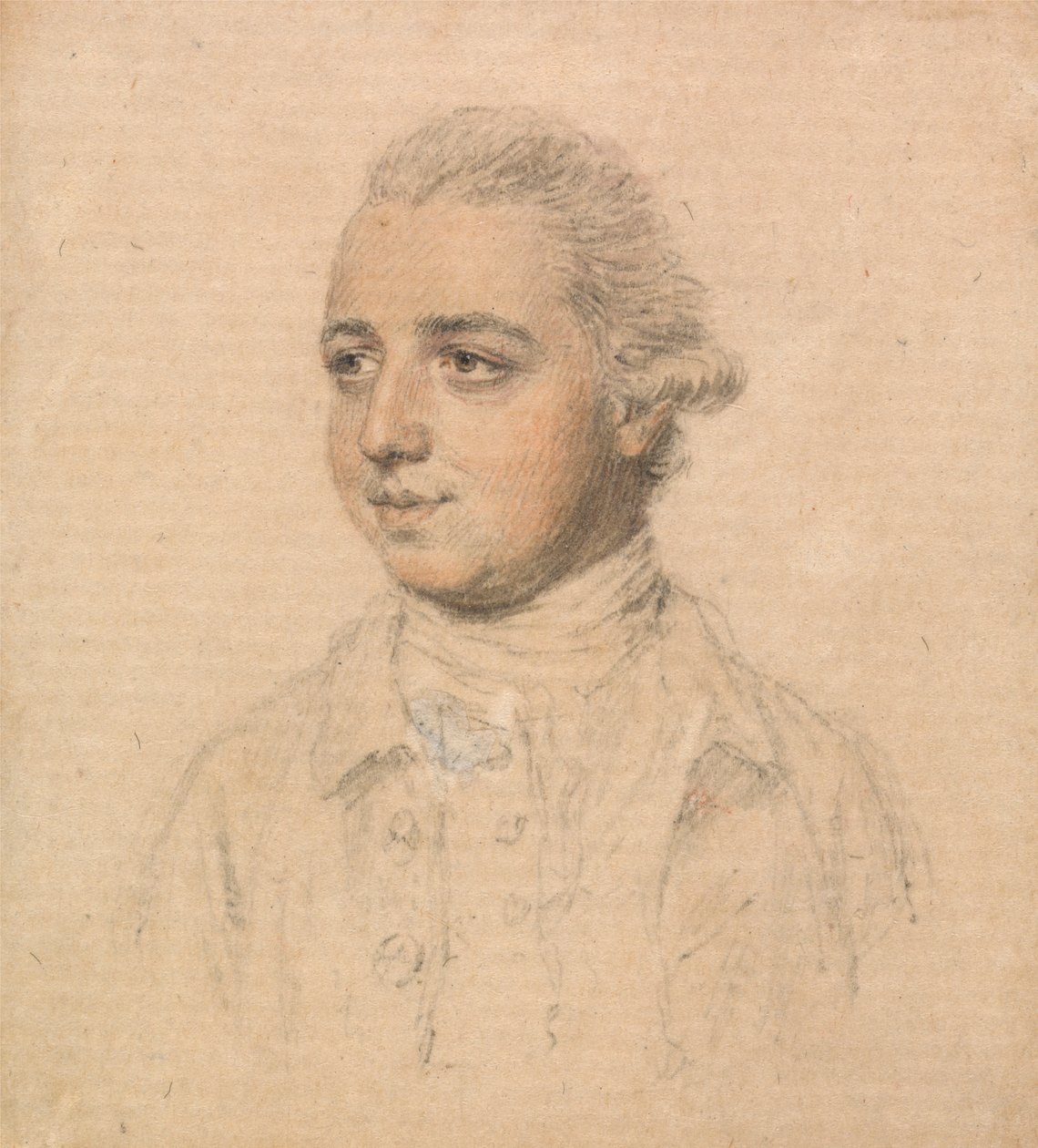 Retrato de um jovem tirado da vida, voltado para a esquerda 作： ジョン・スマート