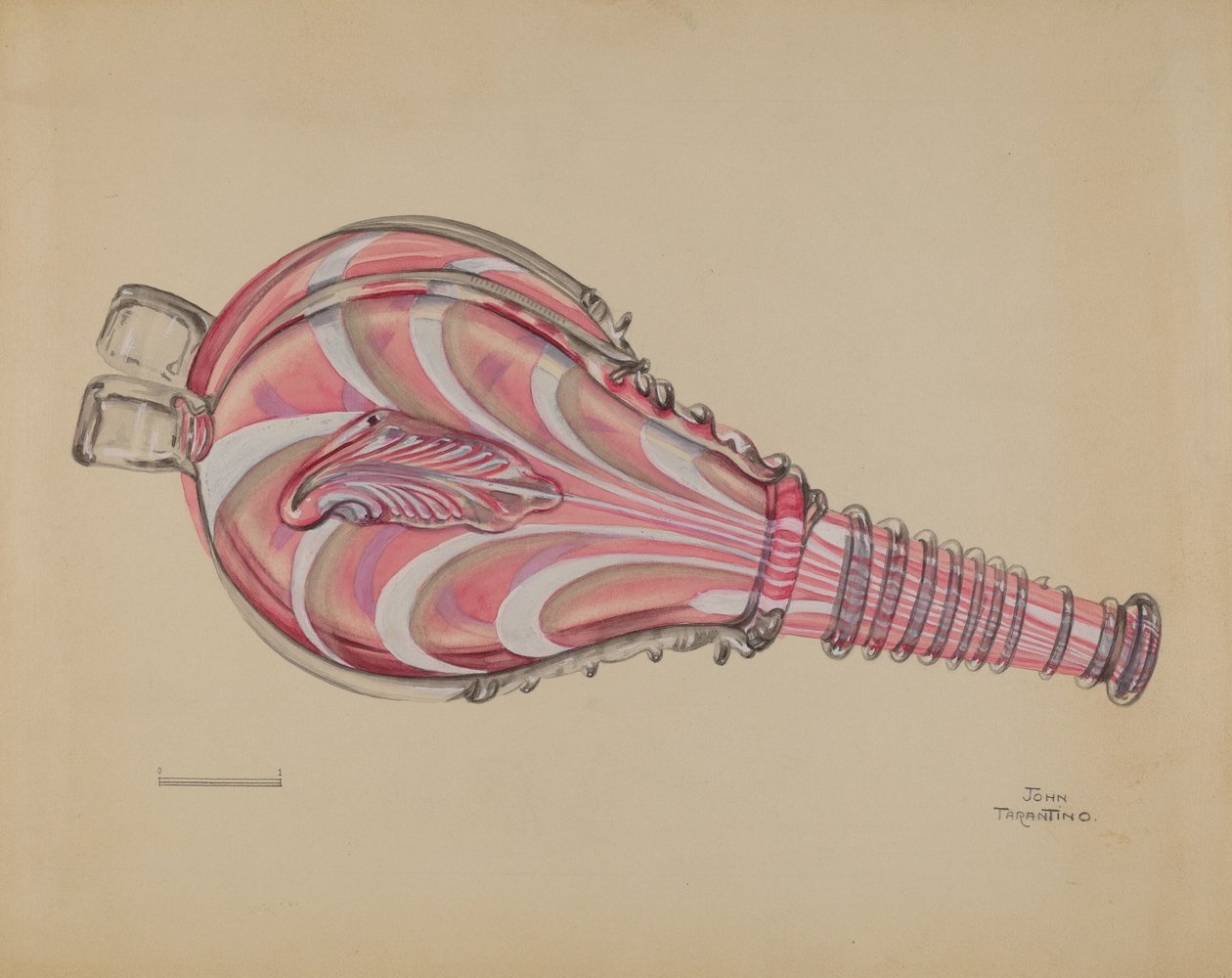 ふいごのびん、c. 1936年。 作： ジョン・タランティーノ