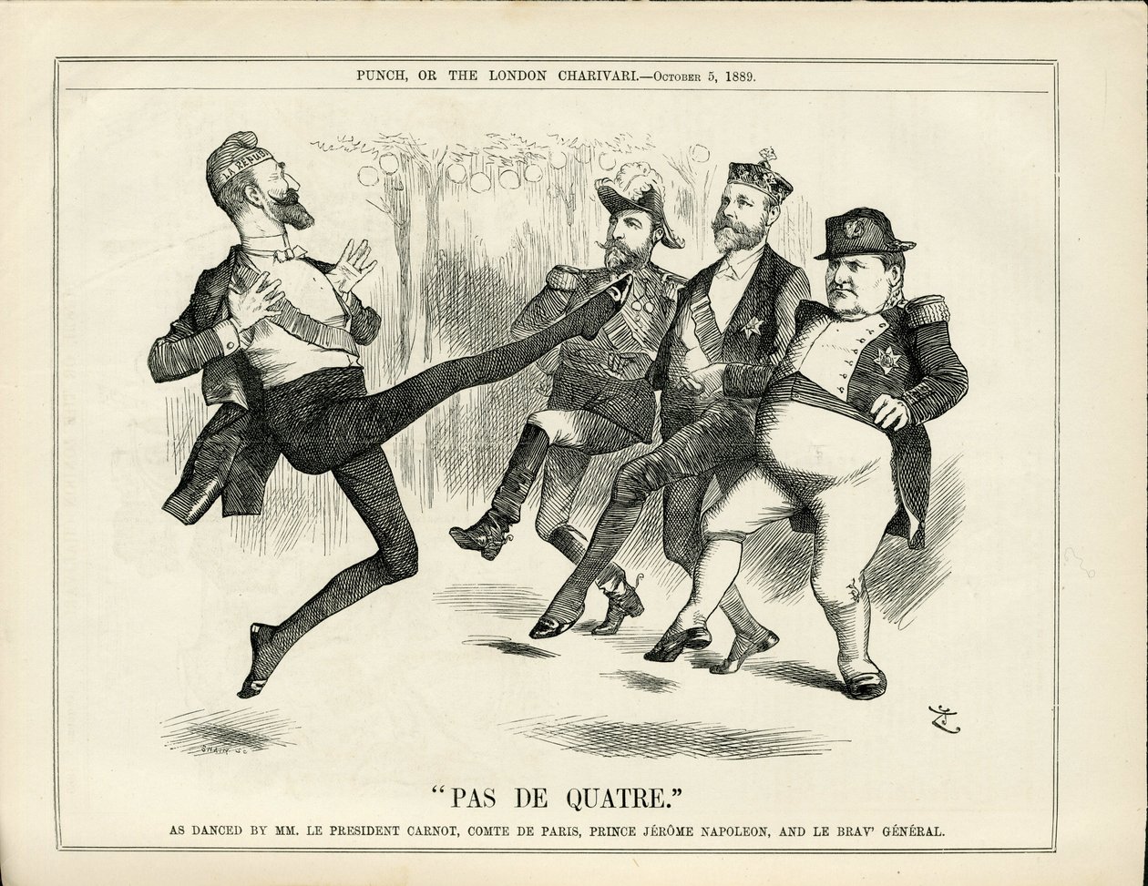 Punch』に掲載されたジョン・テニエル（1820-1914）のイラスト 作： ジョン・テニエル