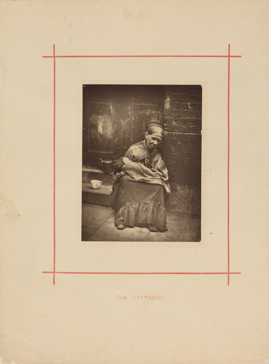 クローラーズ,c.1877年（写真） 作： ジョン・トンプソン