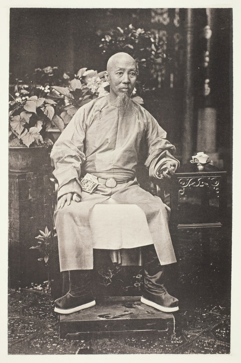 ジュイリン、二光州総督、1868年頃。 作： ジョン・トムソン