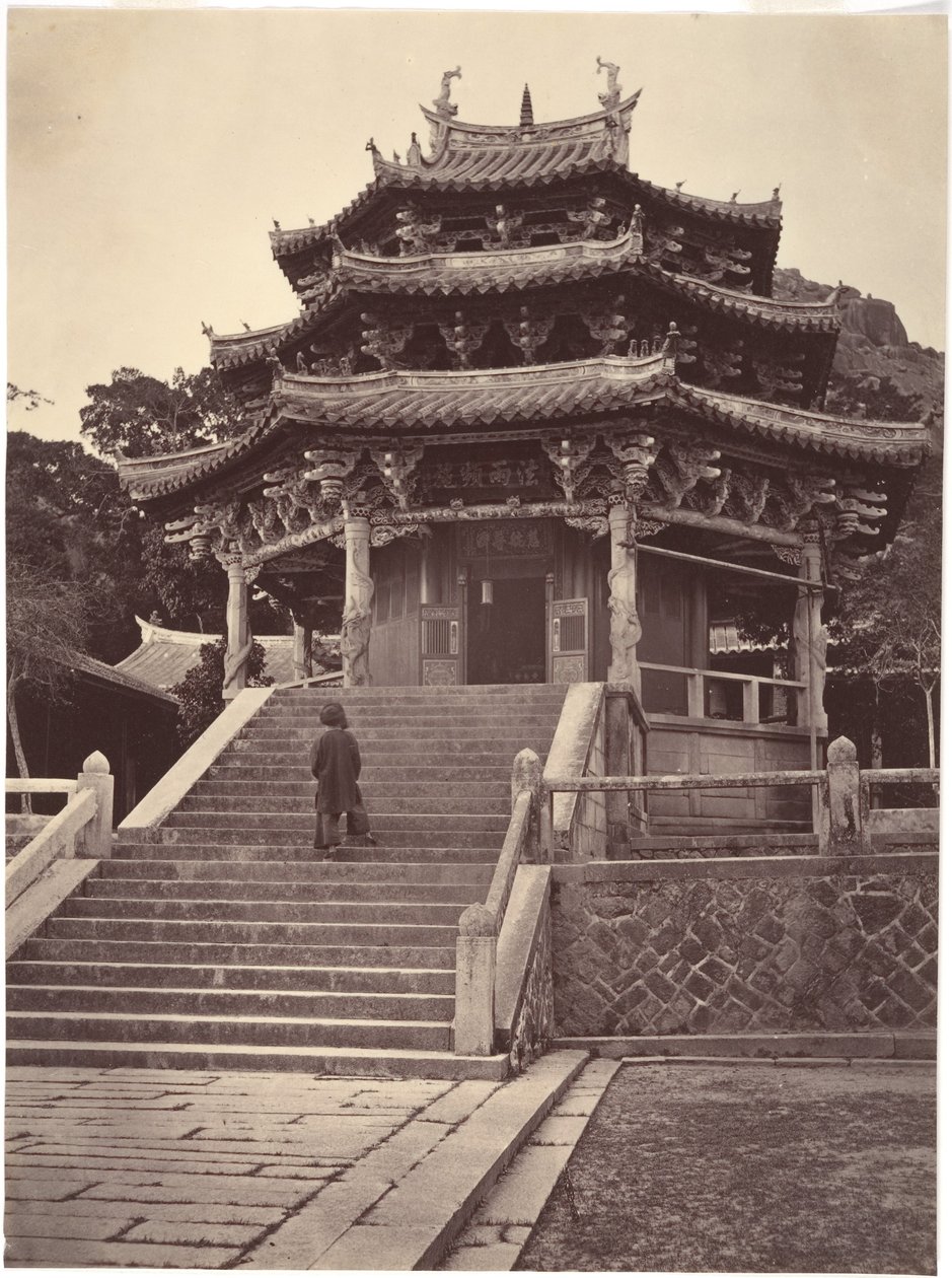 アモイの寺院 作： ジョン・トムソン
