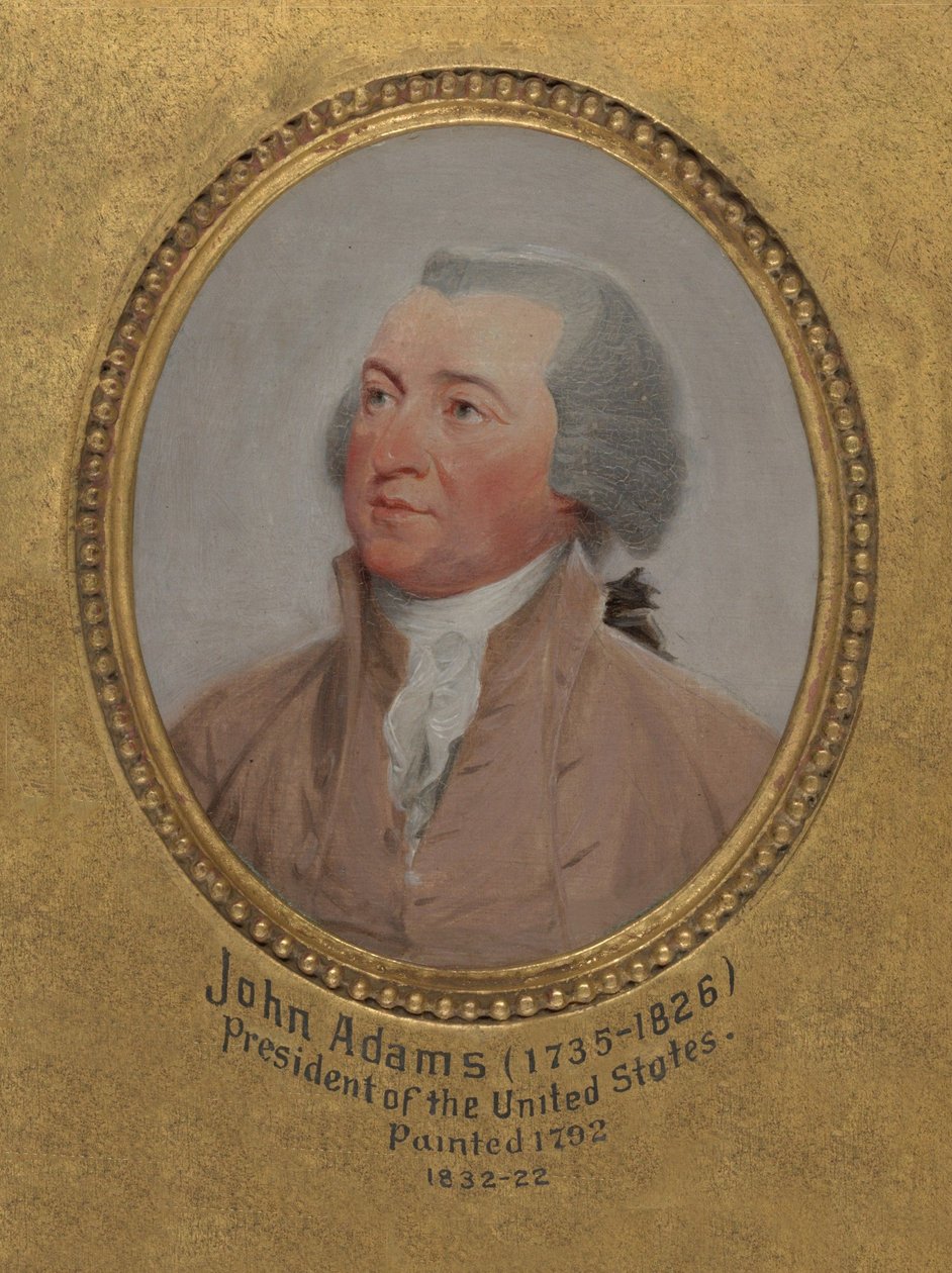 John Adams (1735-1826), LL.D. 1788 作： ジョン・トランブル