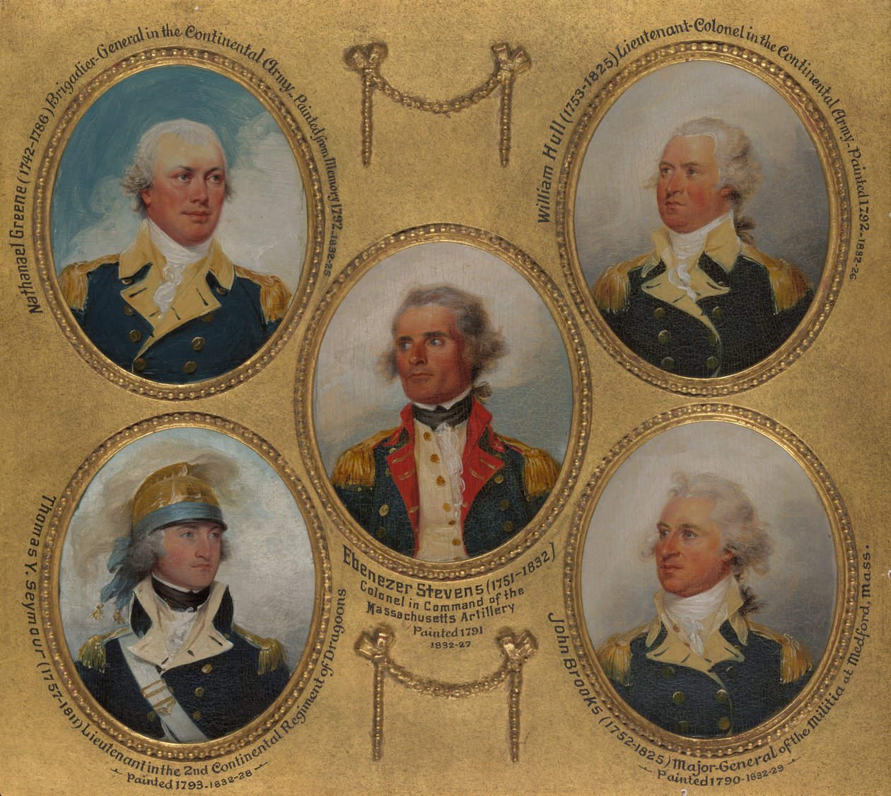 ナサニエル・グリーン (1742 年) 作： ジョン・トランブル