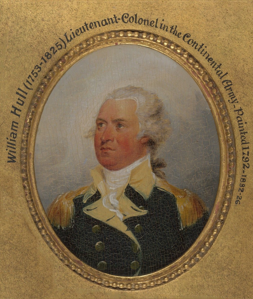 William Hull (1753–1825), B.A. 1772, M.A. 1779 作： ジョン・トランブル