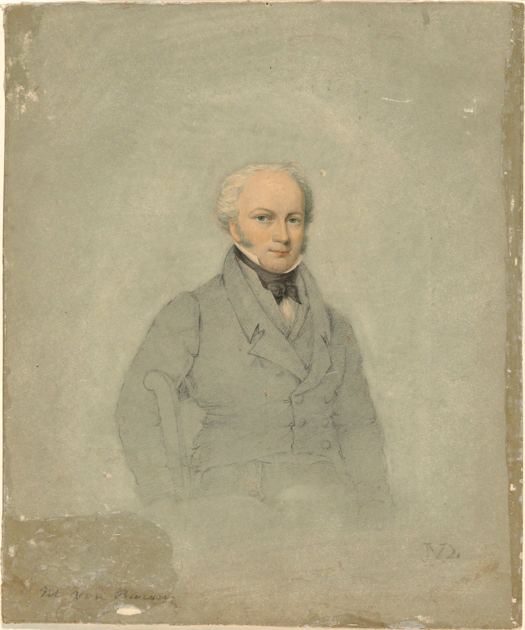 マーティン・ヴァン・ビューレンの肖像 (アメリカ前 1836-1840) 作： ジョン・ヴァンダーリン