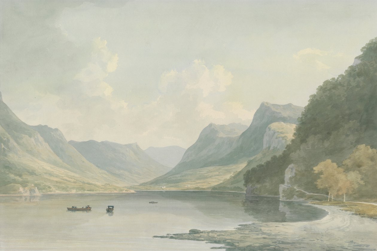 Ullswater, olhando para Patterdale 作： ジョン・ワーウィック・スミス