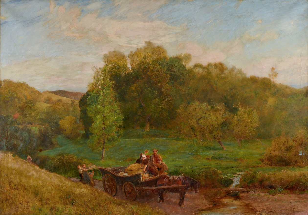 Sweet Water Meadows Of The West、1893年。 作： ジョン・ウィリアム・ノース