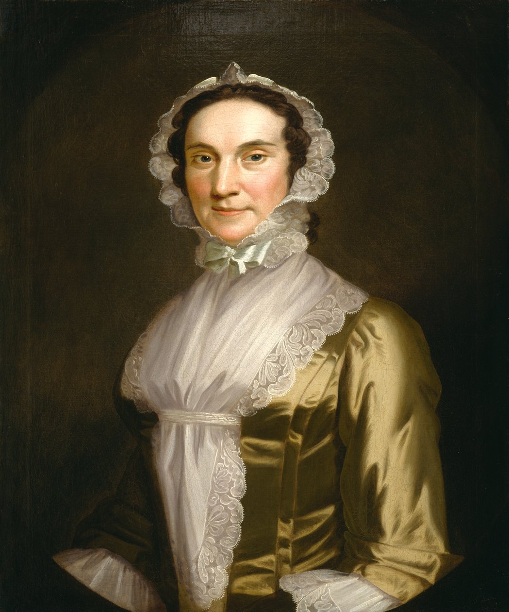 リチャードニコルス夫人の肖像、1749年 作： ジョン・ウォラストン