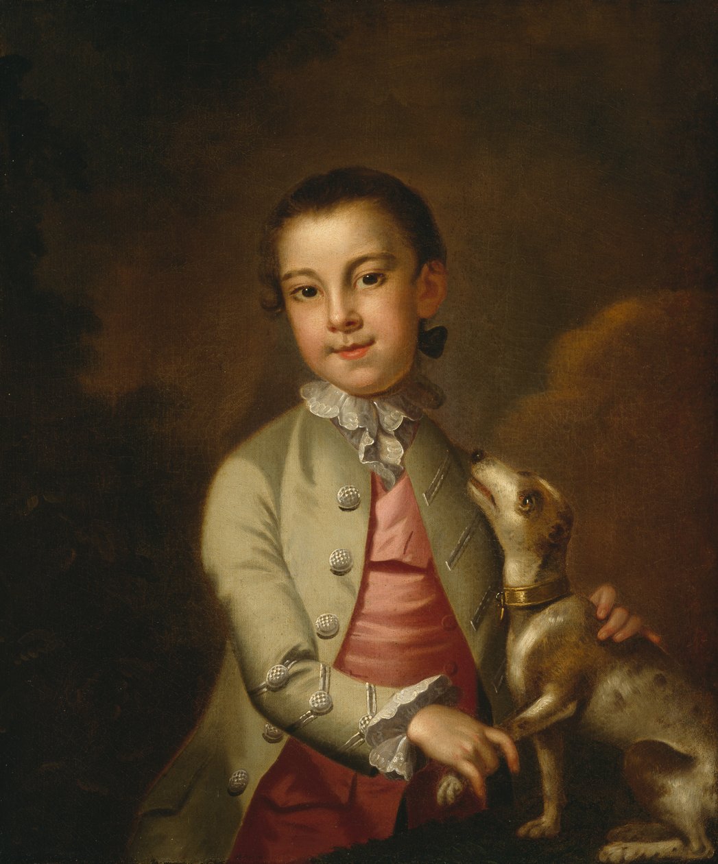 ウィリアムホームズの肖像（1762-c.1818-20）c.1765-67 作： ジョン・ウォラストン