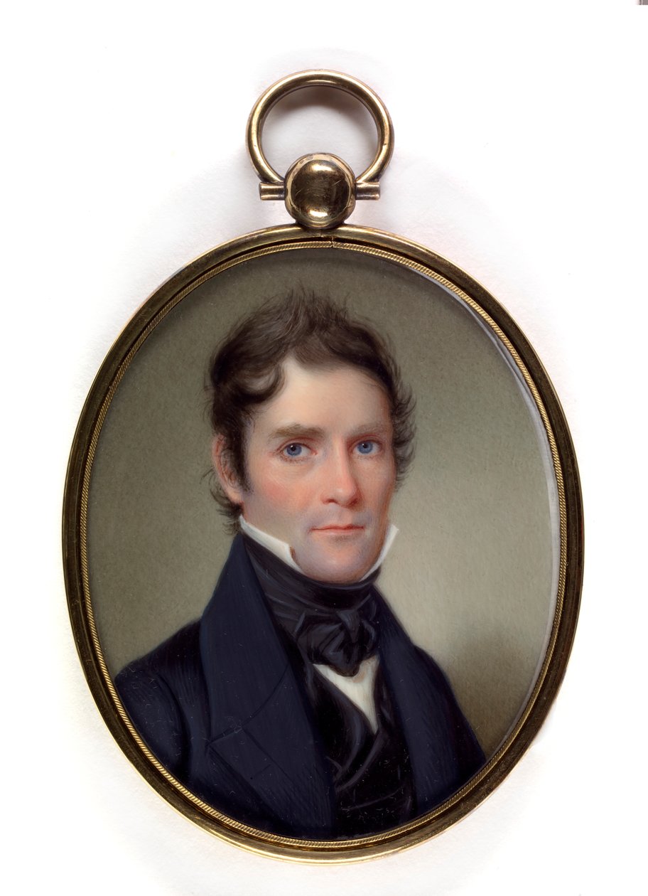 イライジャ・ライス大佐、1839年。 作： ジョン・ウッド・ダッジ