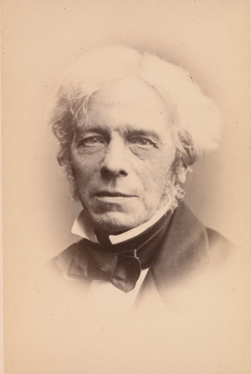 マイケル・ファラデー、1860年代。 作： ジョンとチャールズワトキンス