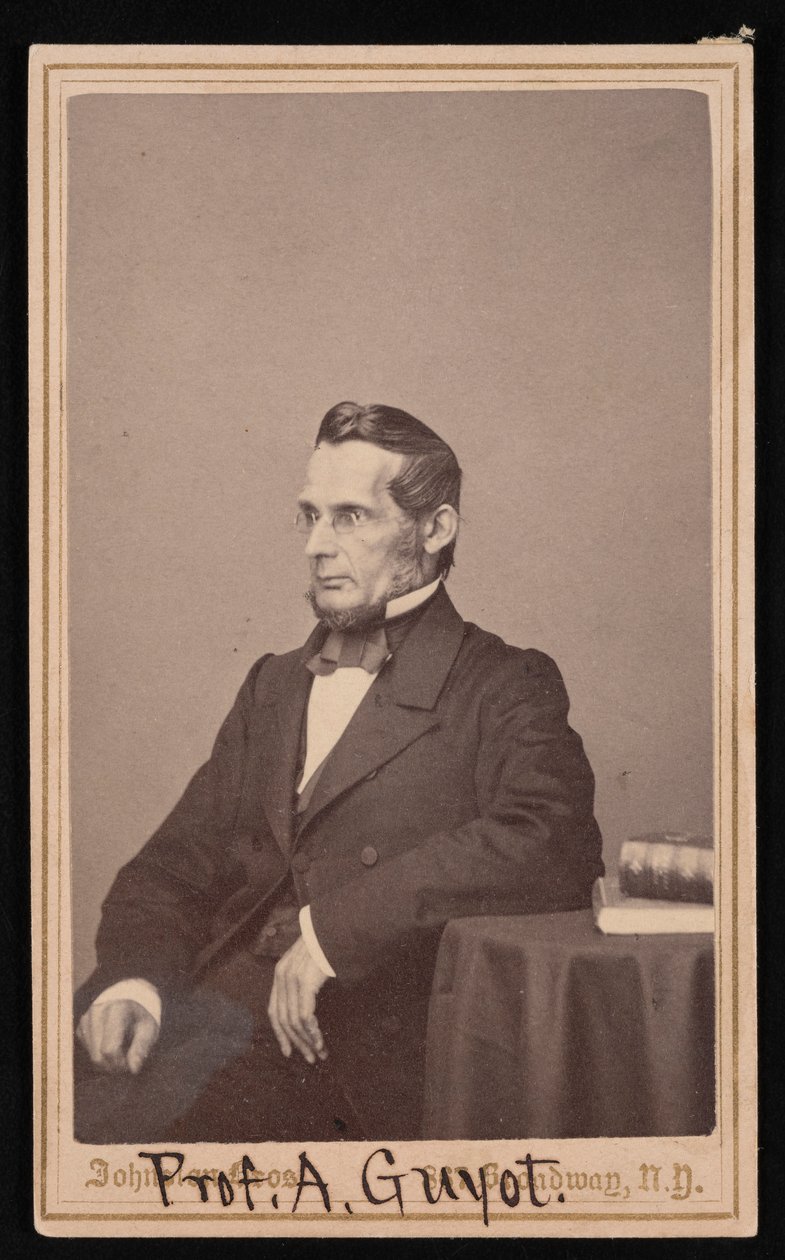 アーノルド・アンリ・ギュイヨの肖像 1807-1884年 1866年以前 作： ジョンストンブラザーズ