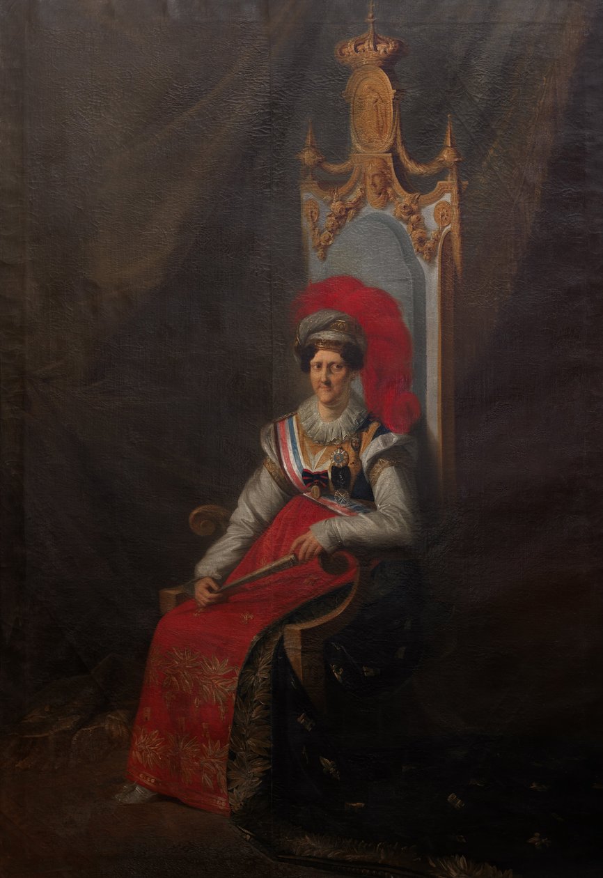 カルロタ・ホアキナ（1775-1830）、ポルトガルの女王 作： ジョアン・バプティスタ・リベイロ
