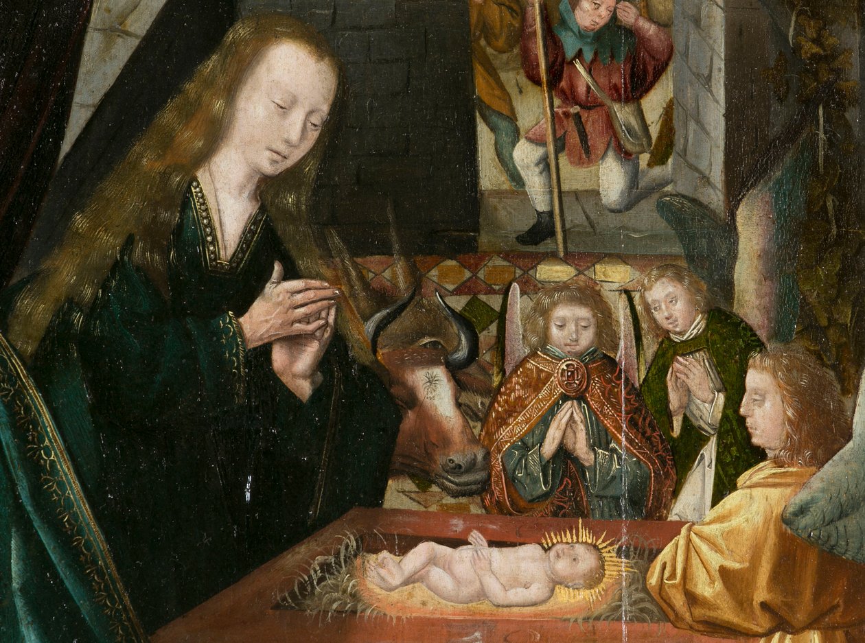 ベツレヘムのトリプティク、1540年頃（木に絵を描く） 作： Joos van（attr。To）Cleve