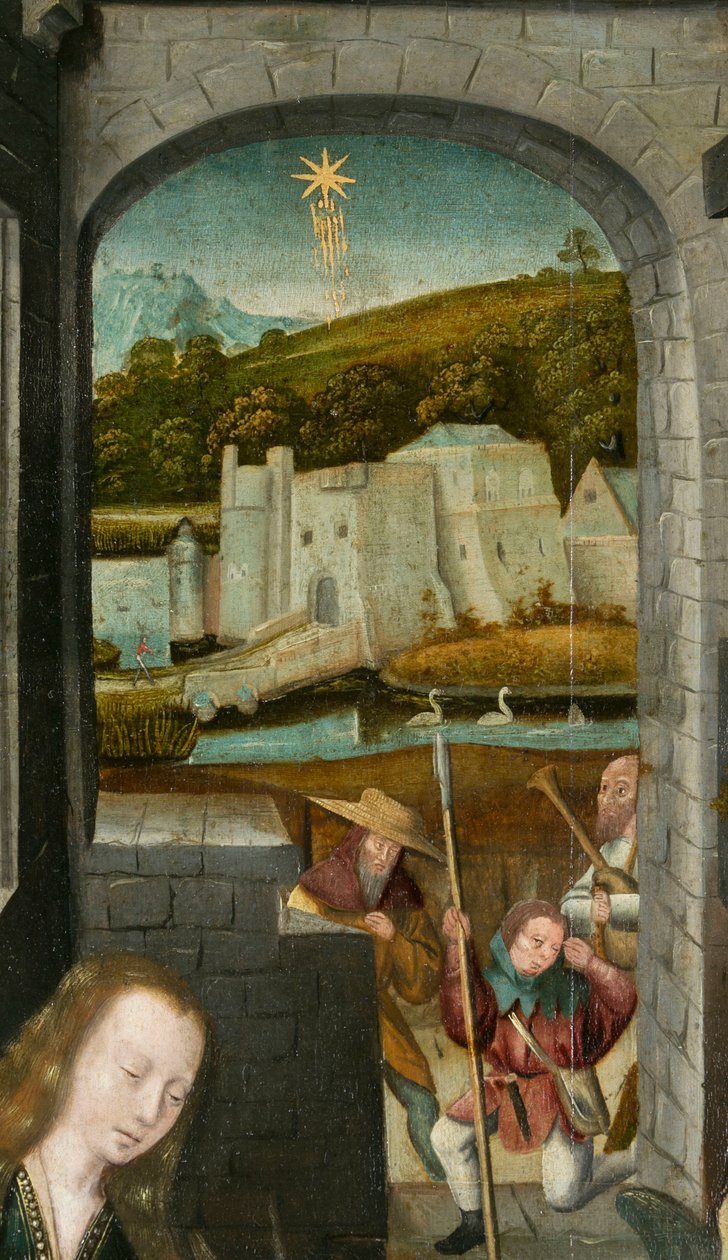 ベツレヘムのトリプティク、1540年頃（木に絵を描く） 作： Joos van（attr。To）Cleve