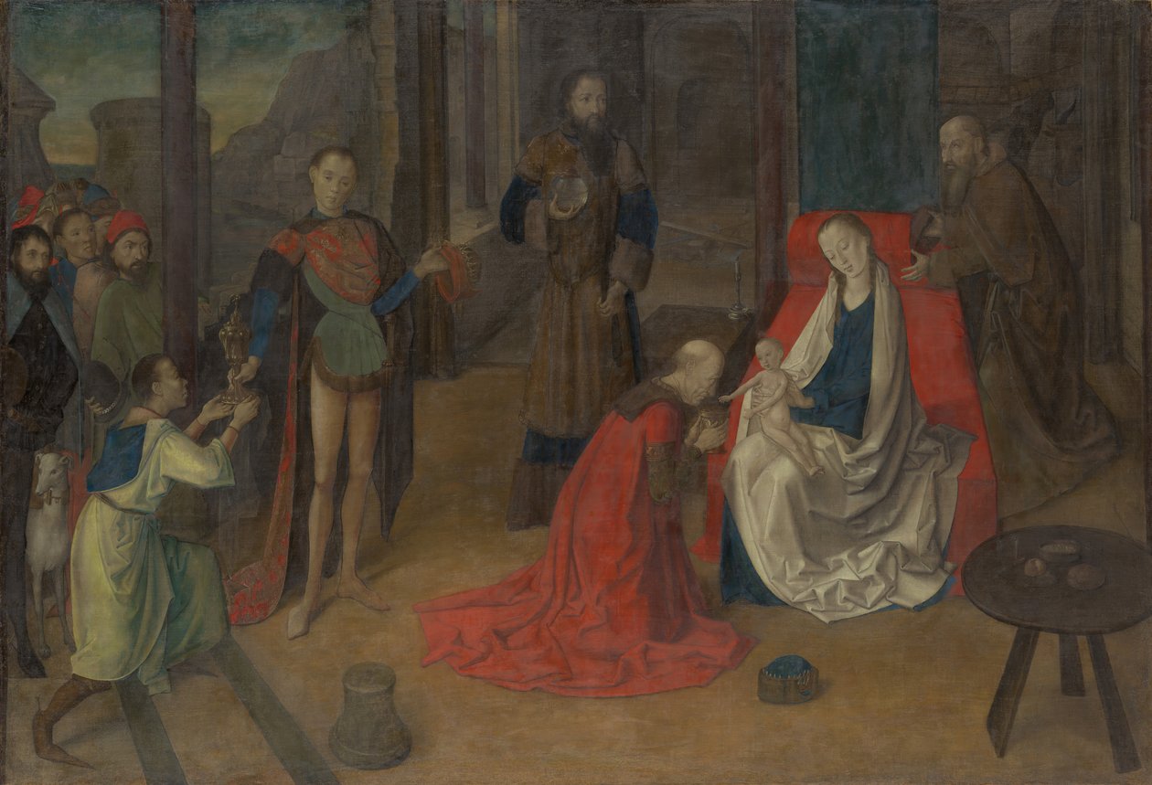 1465年頃の「マギの崇拝」。 作： Joos van Wassenhove