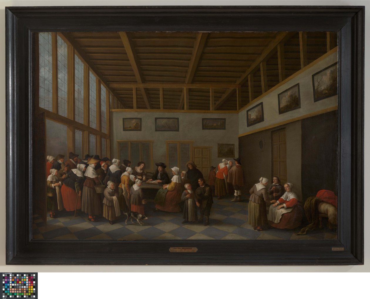 貧困層への分配 作： Joost Cornelisz Droochsloot