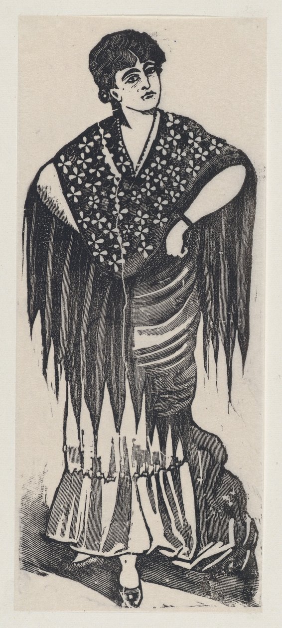 ジプシー（1880-1910年頃）。 作： ホセ・グアダルーペ・ポサダ