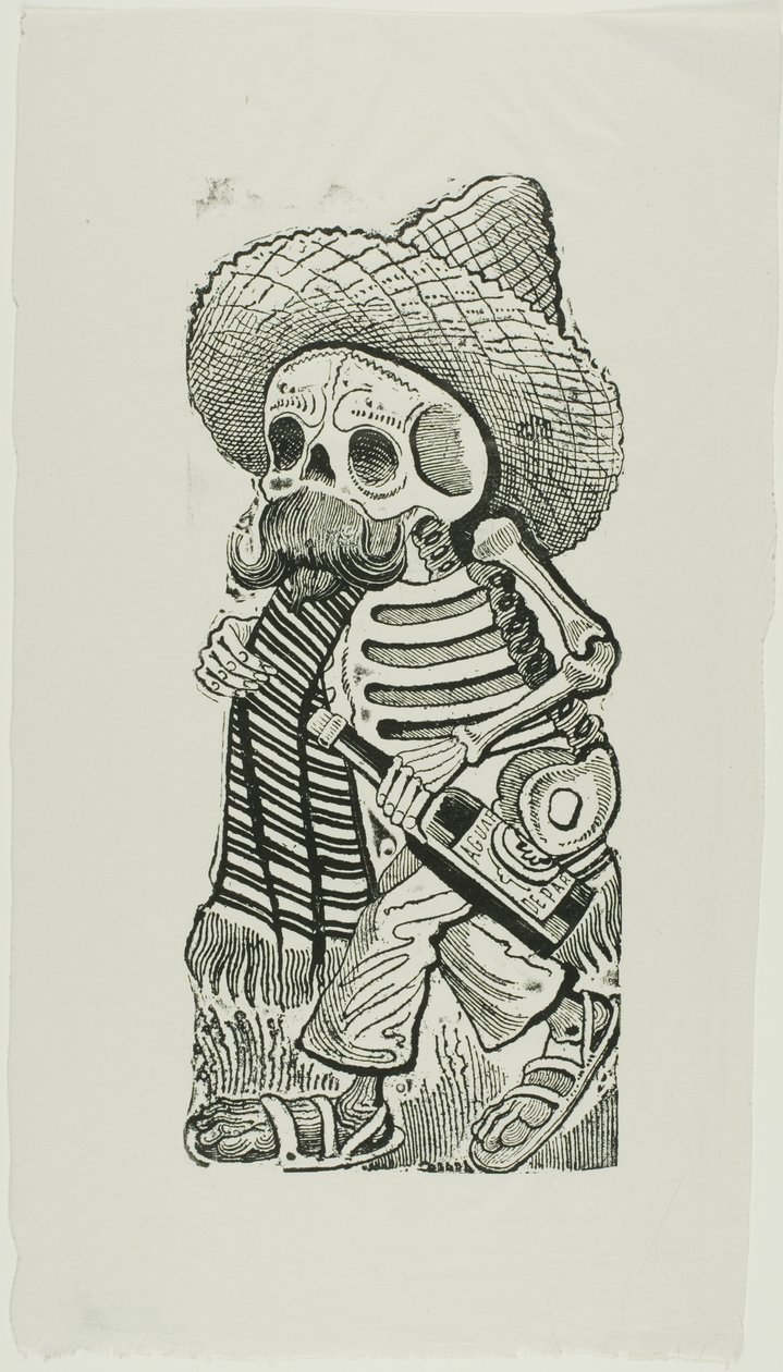 Calavera MaderoからのFrancisco MaderoのCalavera 作： ホセ・グアダルーペ・ポサダ