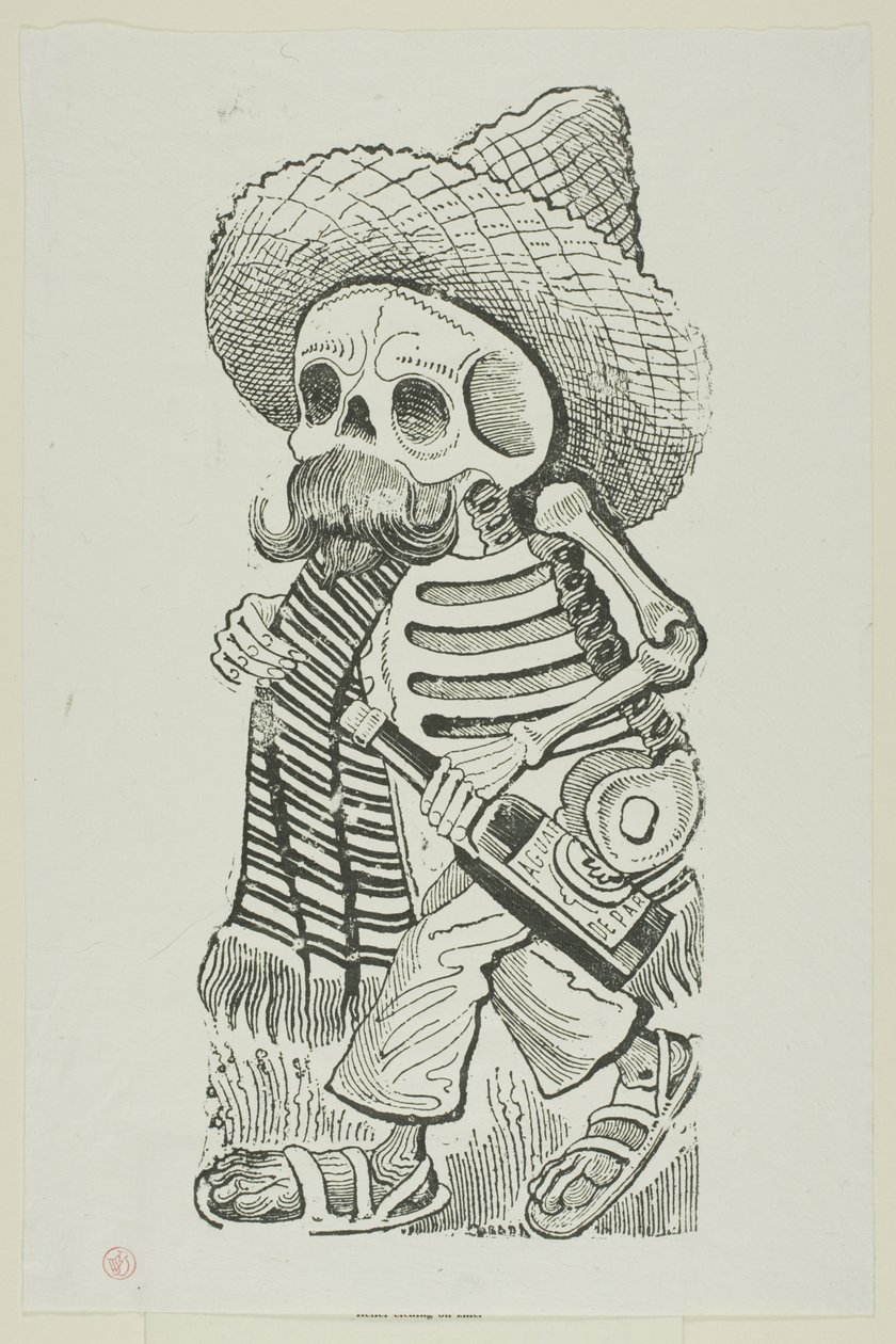 Calavera MaderoからのFrancisco MaderoのCalavera 作： ホセ・グアダルーペ・ポサダ