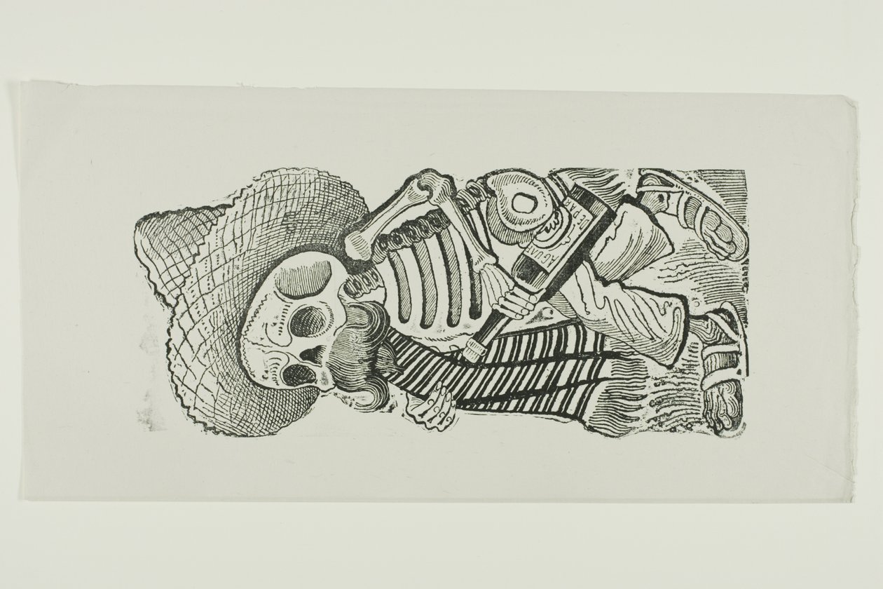 Calavera MaderoからのFrancisco MaderoのCalavera 作： ホセ・グアダルーペ・ポサダ