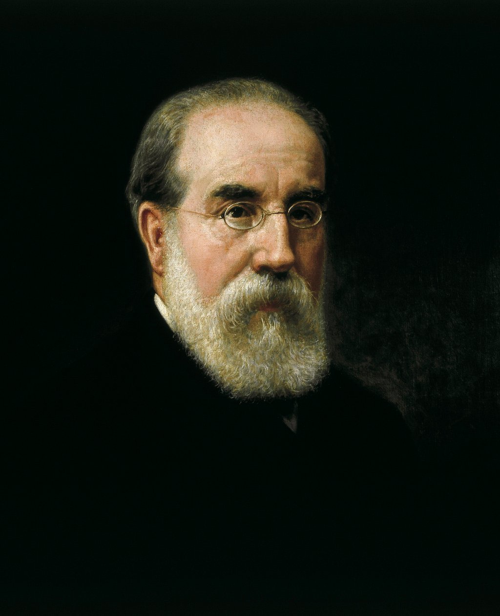 フランシスコ・ピ・イ・マーガル (1824-1901) の肖像 スペインの政治家および作家 (1824-1901) 作： ホセ・サンチェス・ペスカドール