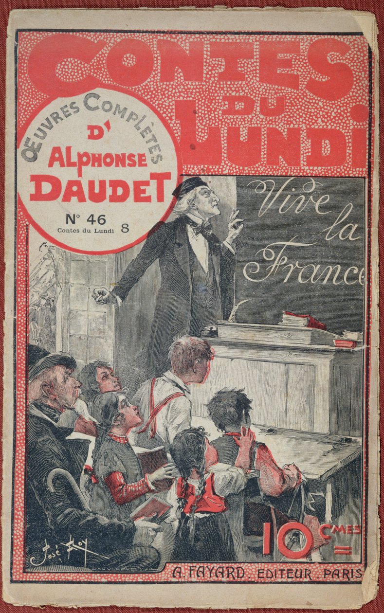 アルフォンスドーデ作「Les Contes du Lundi」の表紙（1840〜97年） 作： ホセ・ロイ