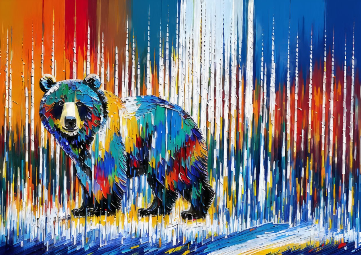 動物 クマ_1 作： ジョセフ・ヨハン・マイケル