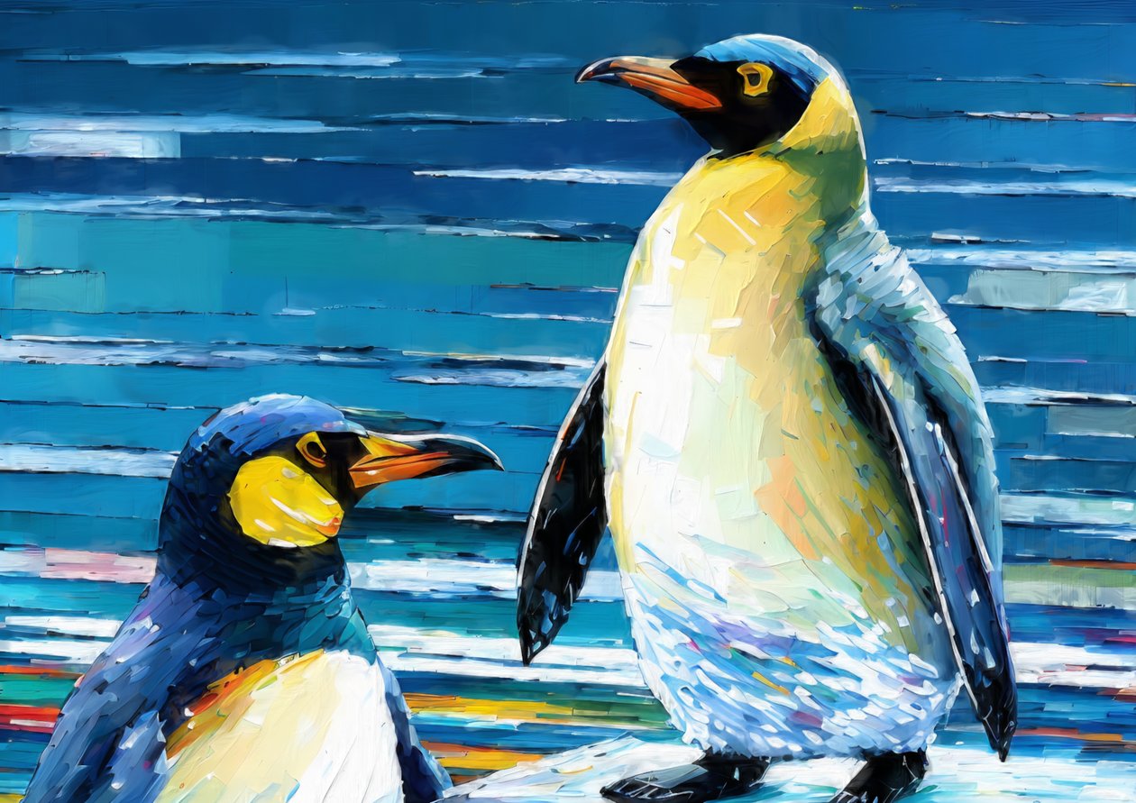 動物：ペンギン 3 作： ジョセフ・ヨハン・マイケル
