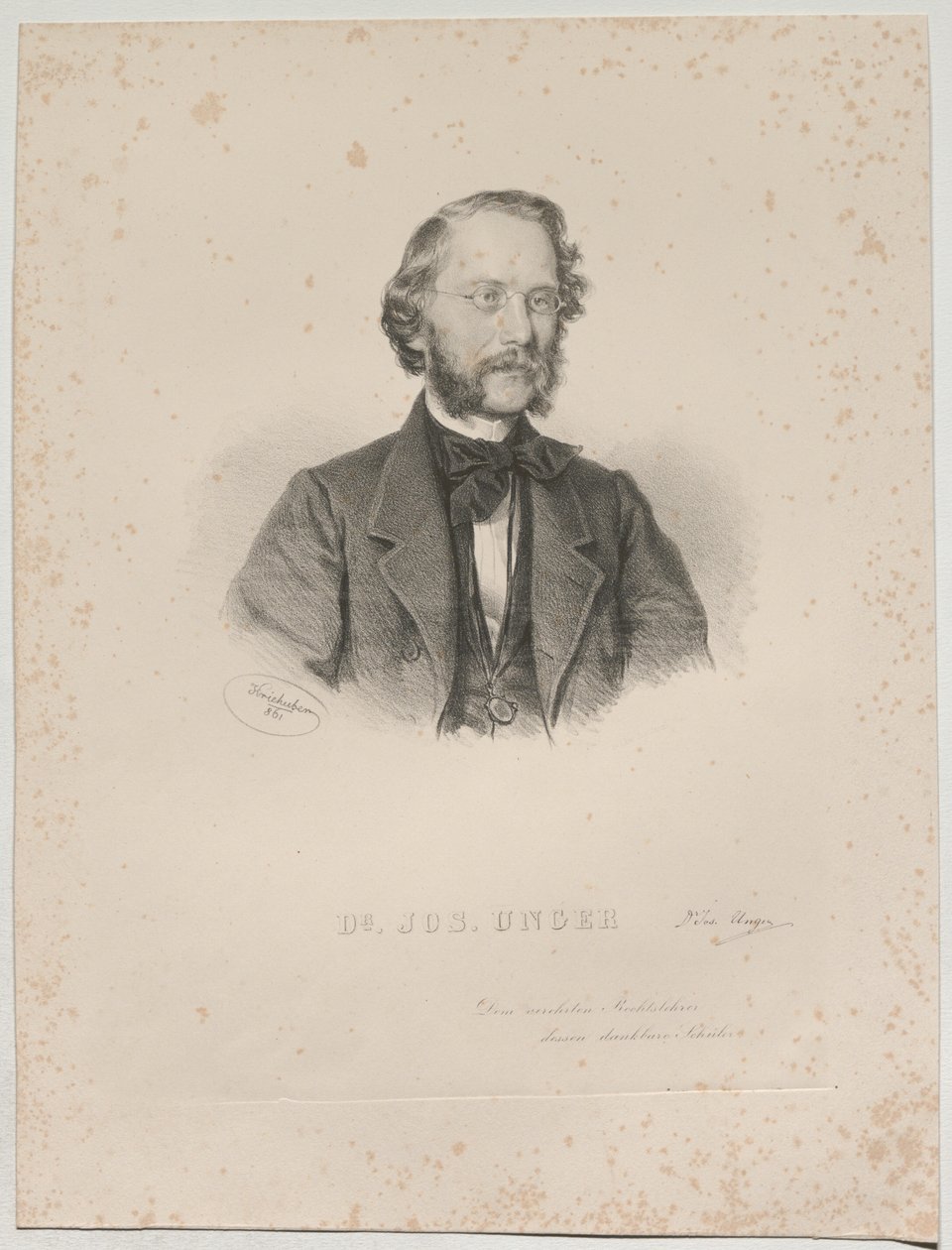 JOS. UNGER 博士 作： ヨーゼフ・クリフバー