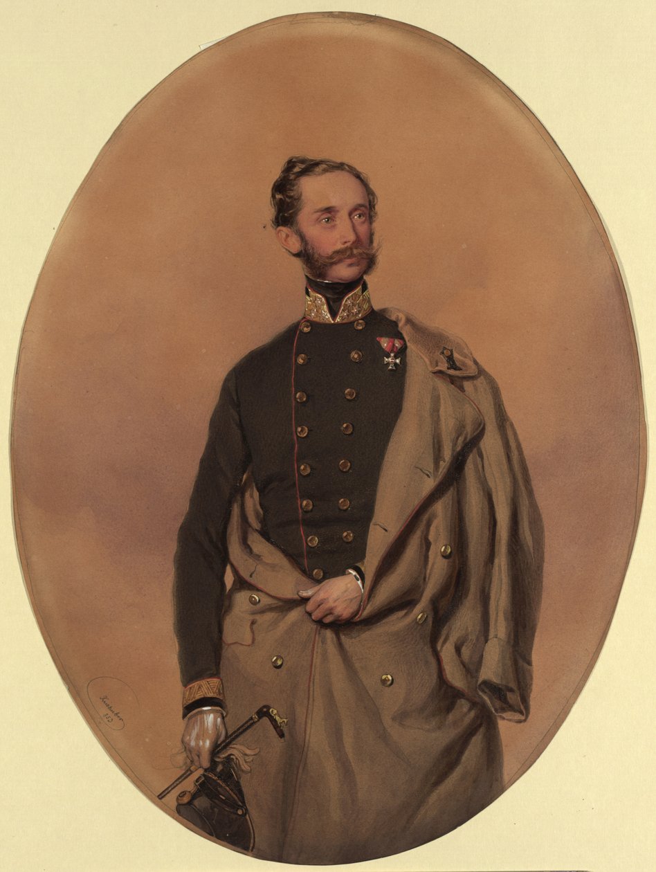 ルートヴィヒ・フォン・ガブレンツ男爵（1814-1874） 作： ヨーゼフ・クリフバー