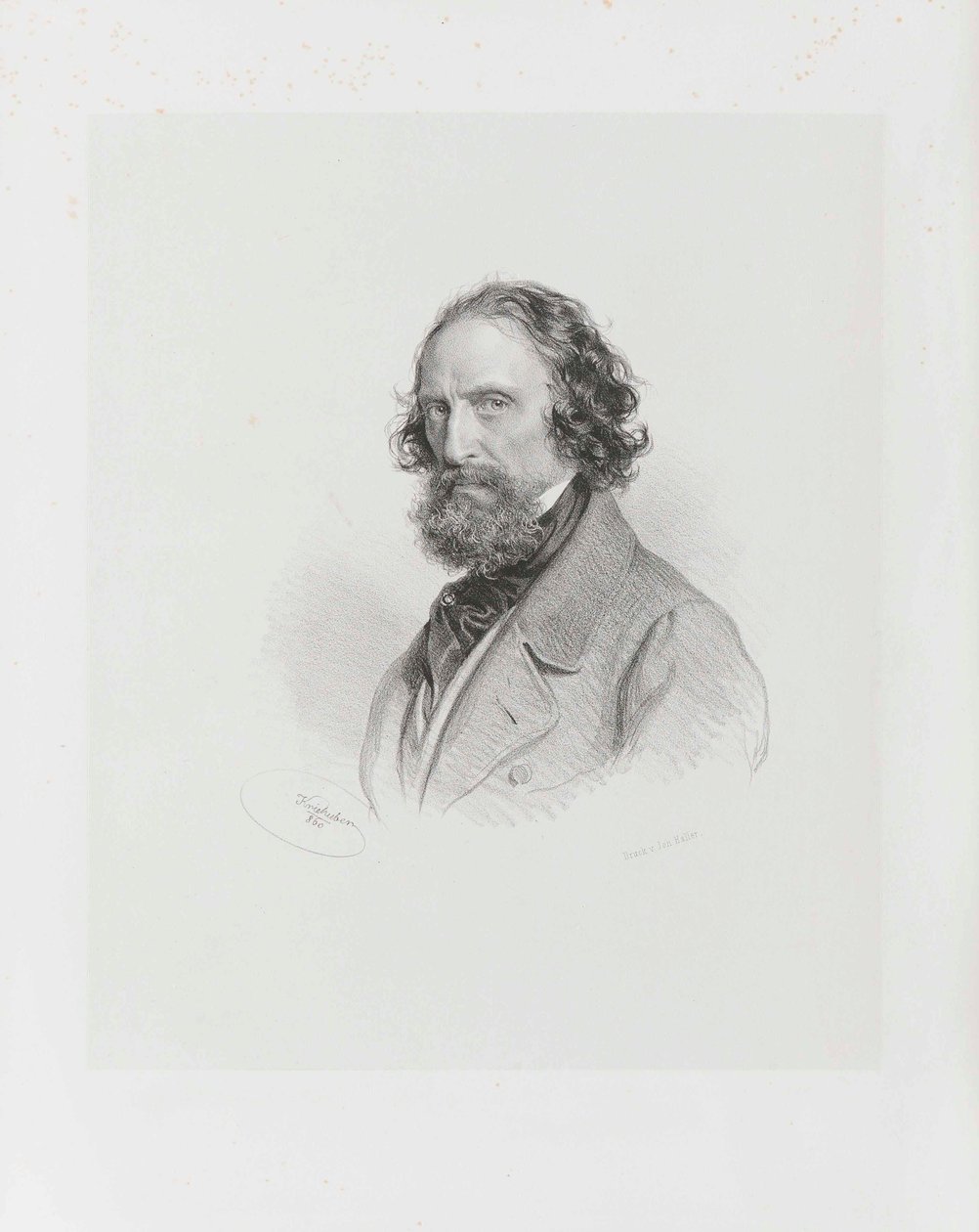 自画像、1860年。 作： ヨーゼフ・クリフバー
