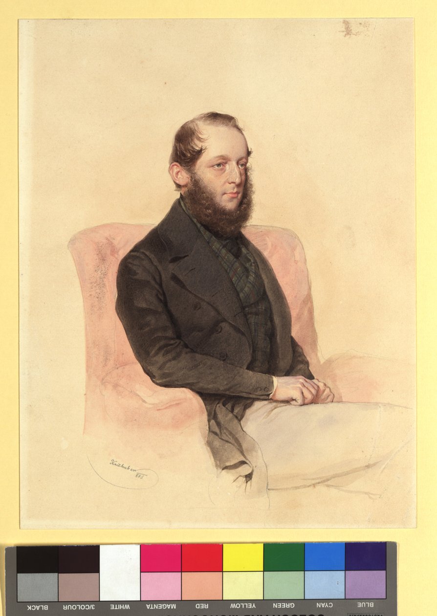 ヴィルヘルム・クレメンス・ヴェストファーレン・ツー・フュルステンベルク伯爵（1818-1883年） 作： ヨーゼフ・クリフバー