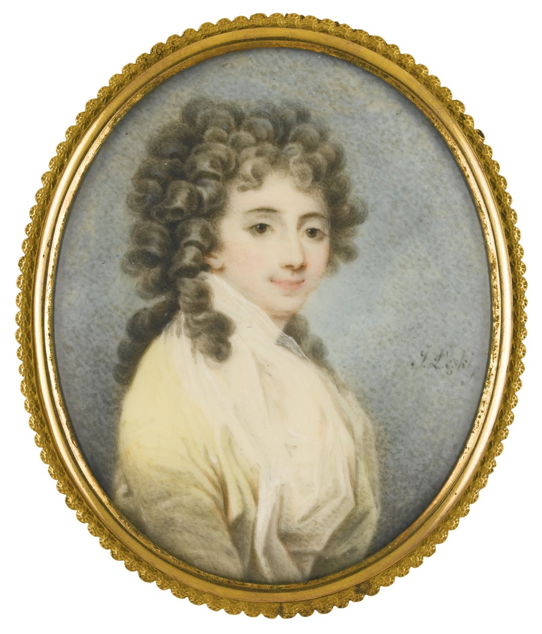 ゾフィアポトッカヴィット伯爵夫人の肖像1760-1822、18世紀の後半 作： ジョセフ・レスキ