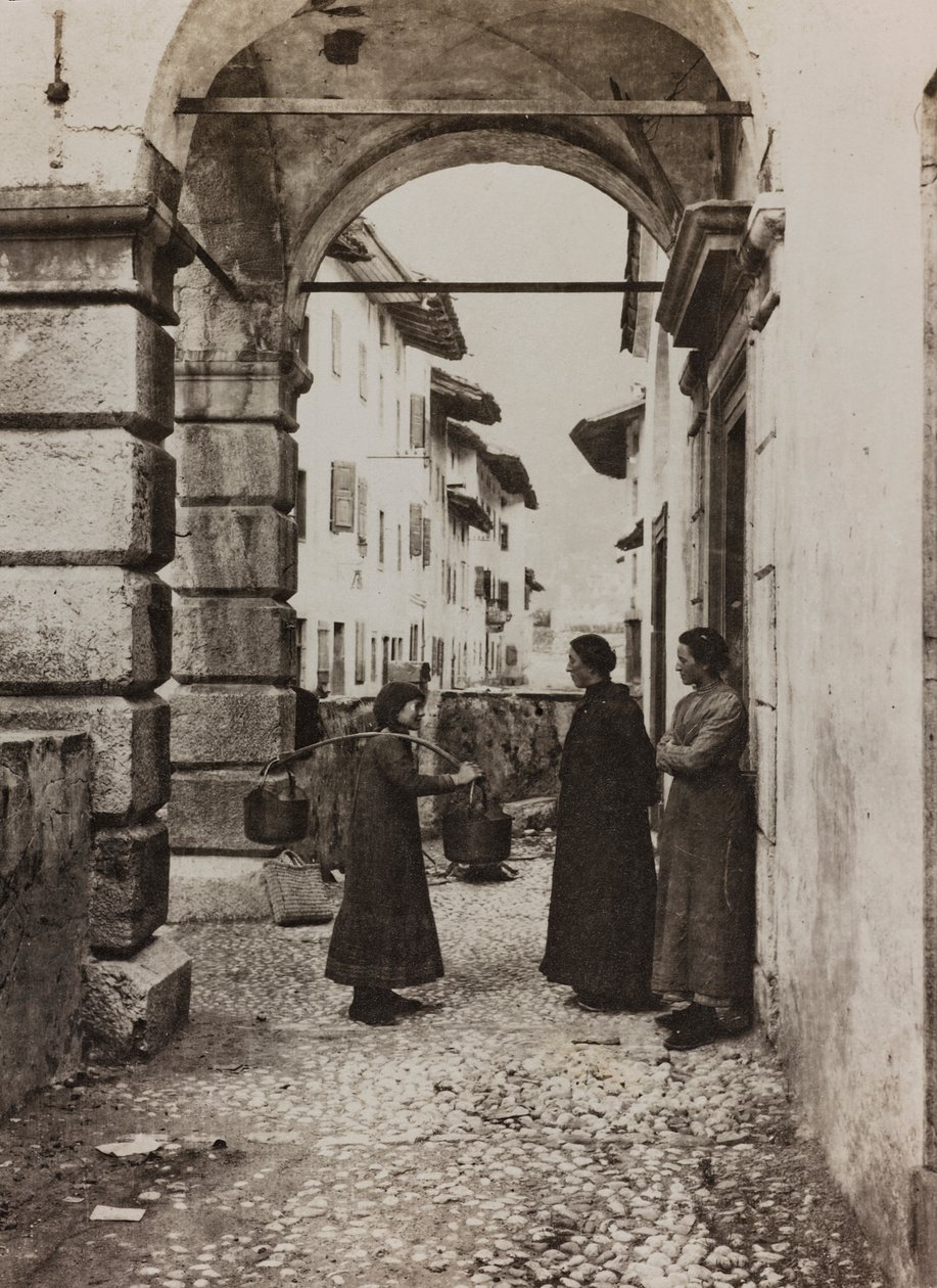 アルバム "Meine weltkriegs - Erinnerungen South-West Front (Carinthia, Italien, South Tyrol) (私の世界大戦-南西戦線の思い出（カリンシア、イタリア、トレンティーノ・アルト・アディジェ）1915/03/1931-12/11/1918 - Josef Zohles Wien ": トニアの風景（モノクロ写真）。 作： ヨーゼフ・ゾーレス