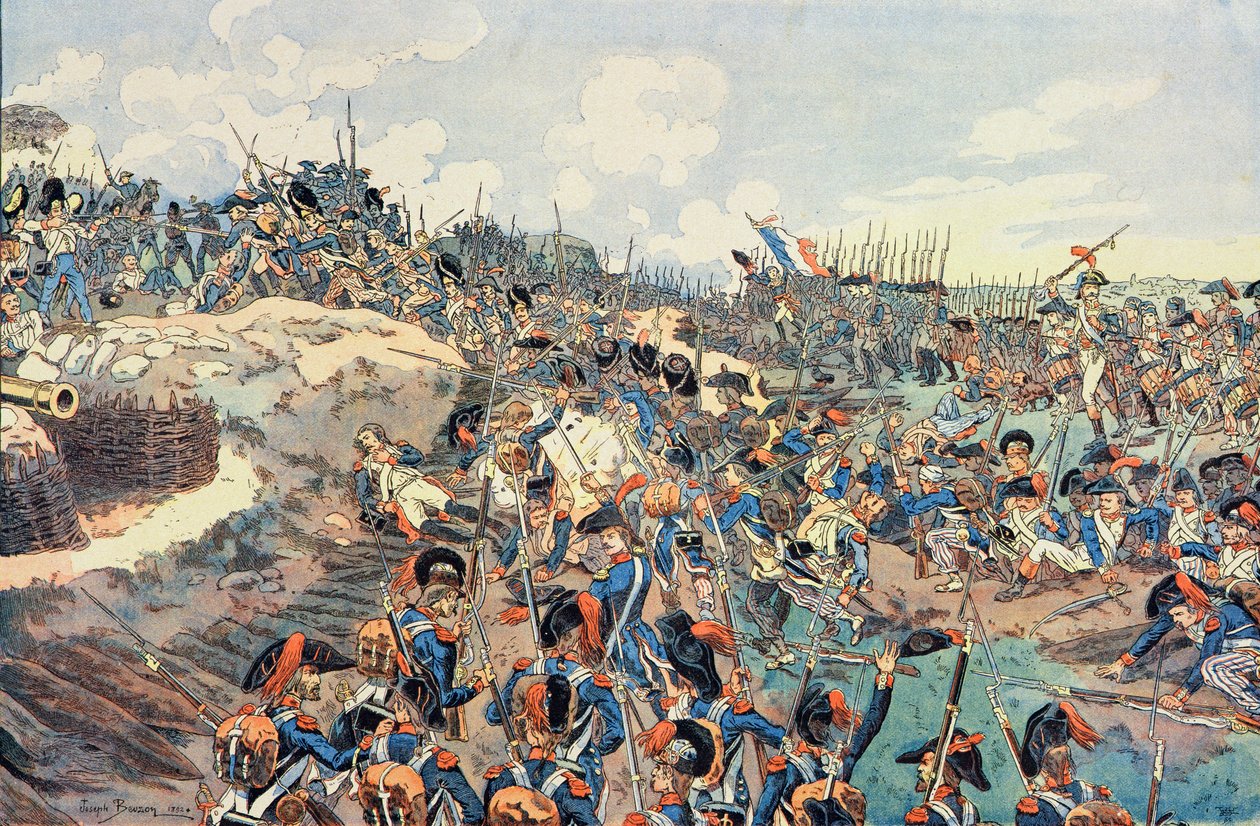 ジェムマップの戦い、1792年11月6日、1892年 作： ジョセフ・チャールズ・ブゾン