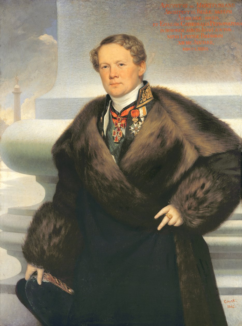 オーギュスト・リカール・ド・モンフェラン（1786-1856）1842 作： ジョセフデザイアコート