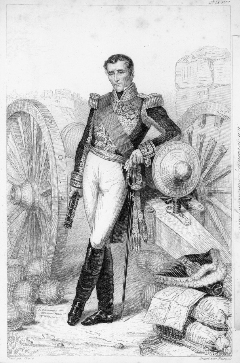 シルヴァン・チャールズ・ヴァリー（1773-1846）、伯爵と元帥 作： ジョセフデザイアコート