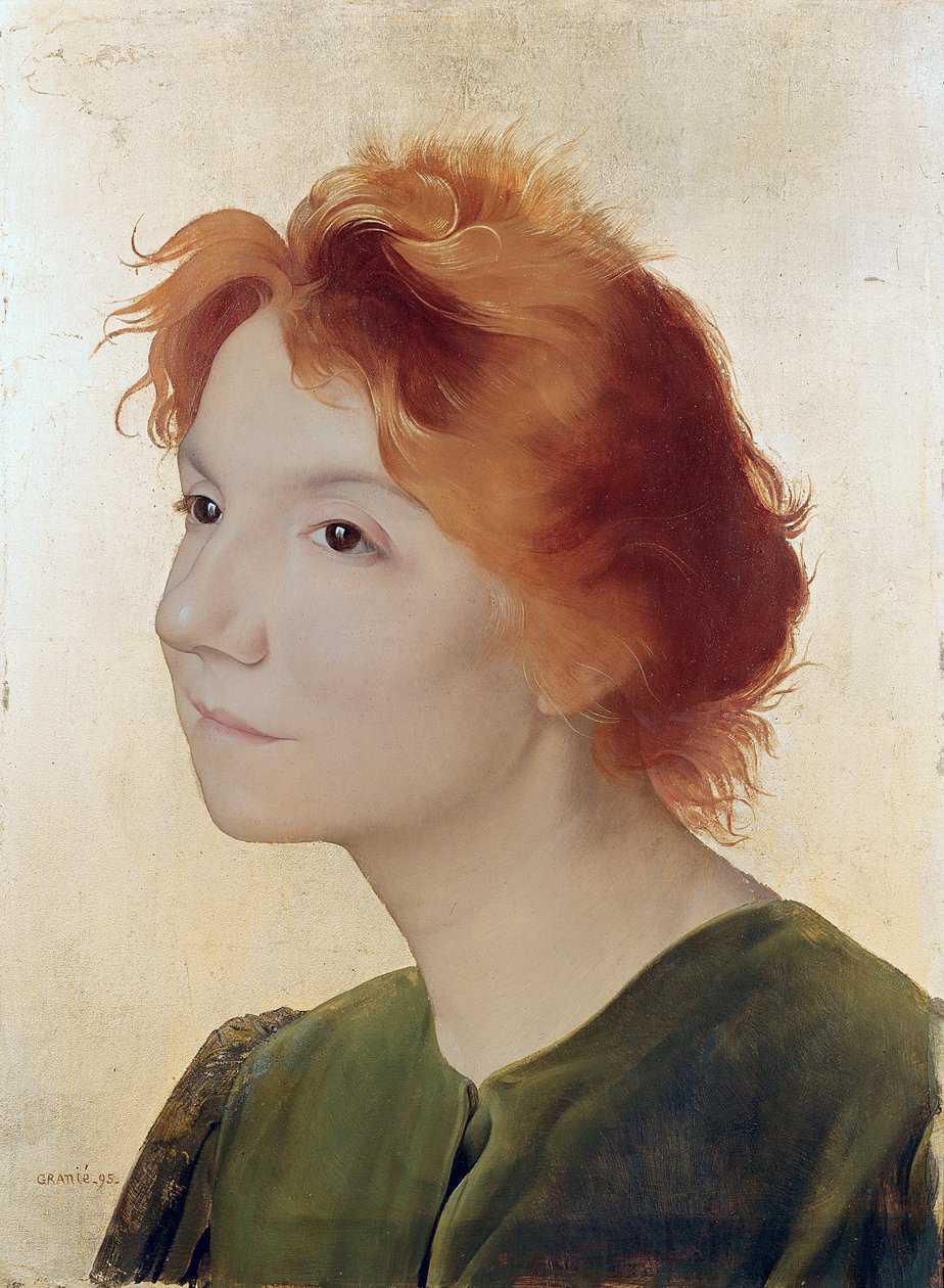 イヴェット・ギルバート（1867-1944）1895 作： ジョセフ・グラニー