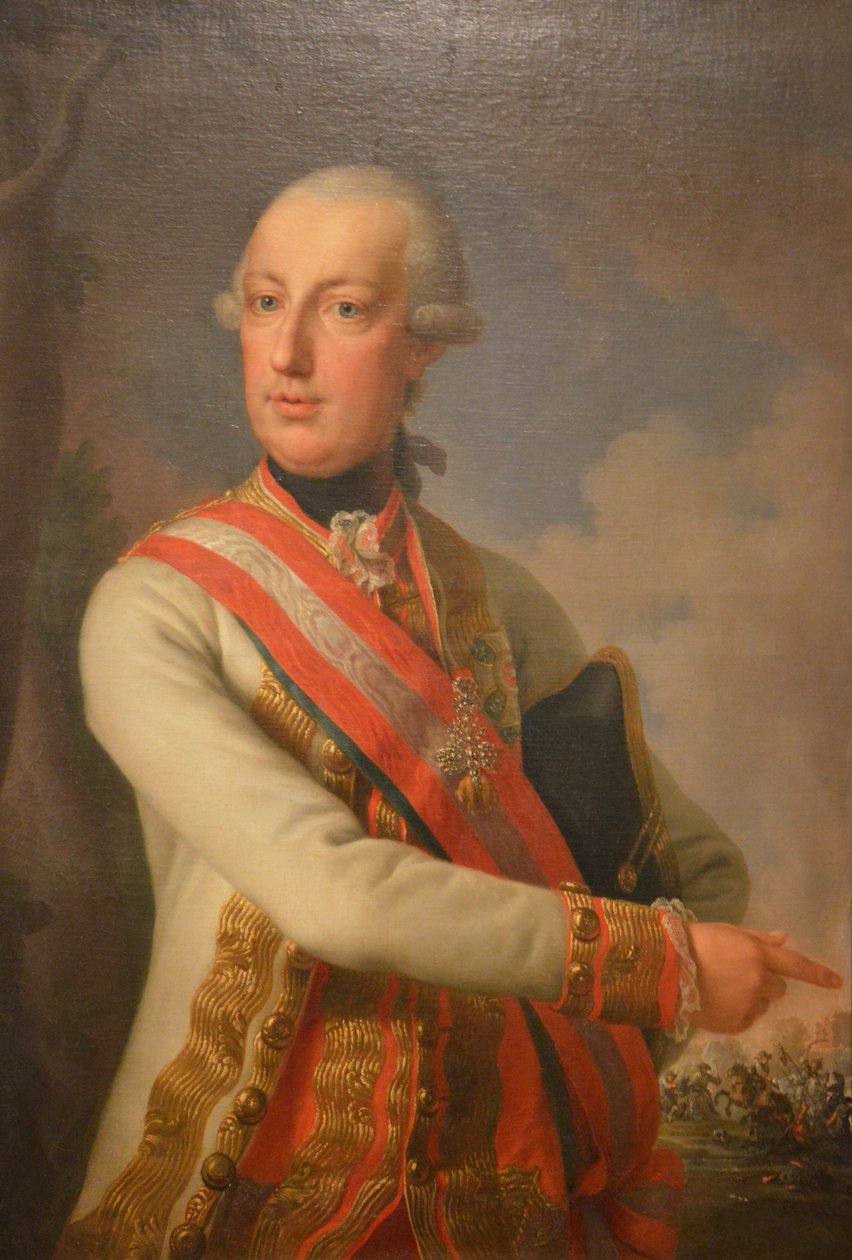 ジョセフ2世（1741-1790） 作： ジョセフ・ヒッケル