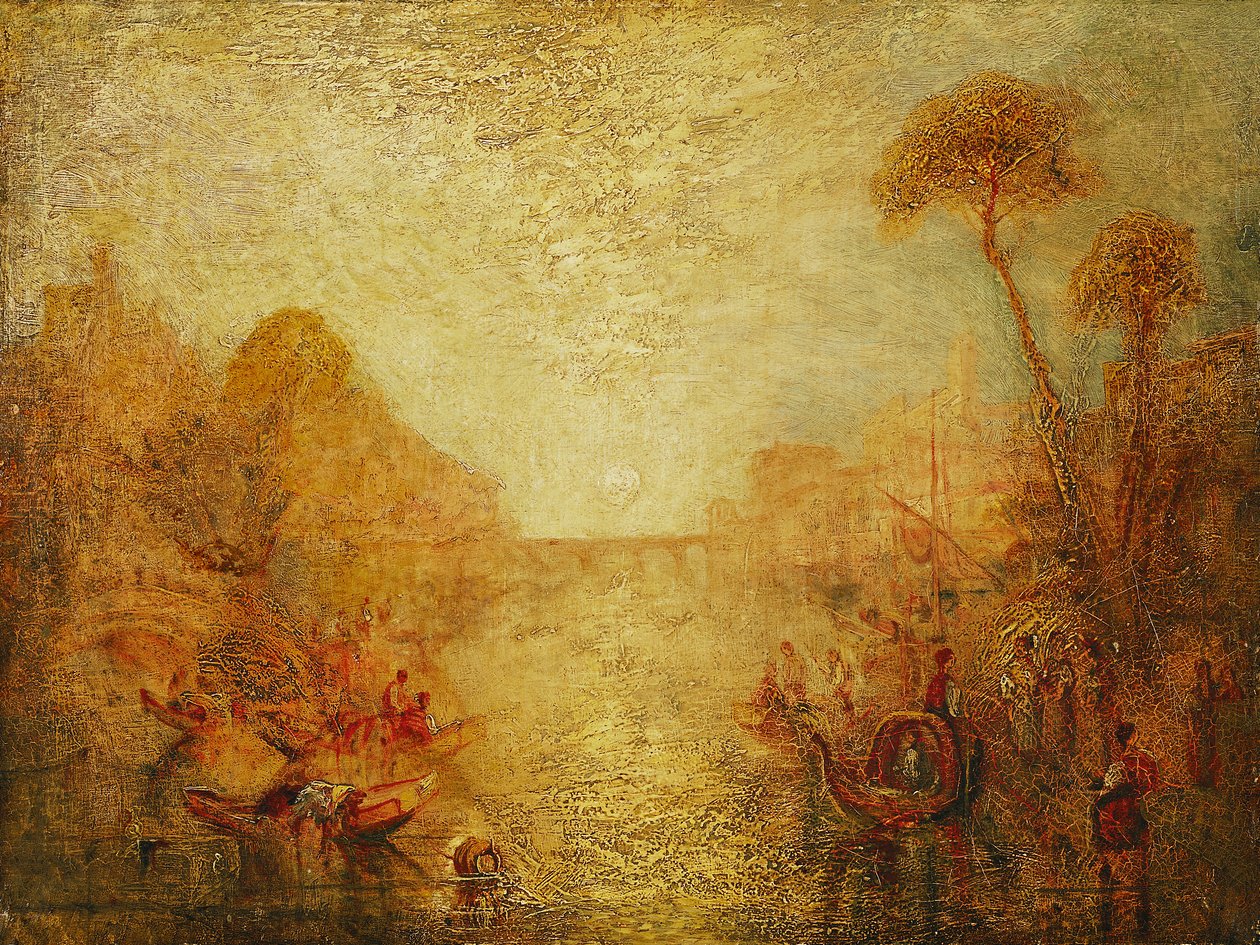 横向き 作： ジョセフ・マロード・ウィリアム・ターナー