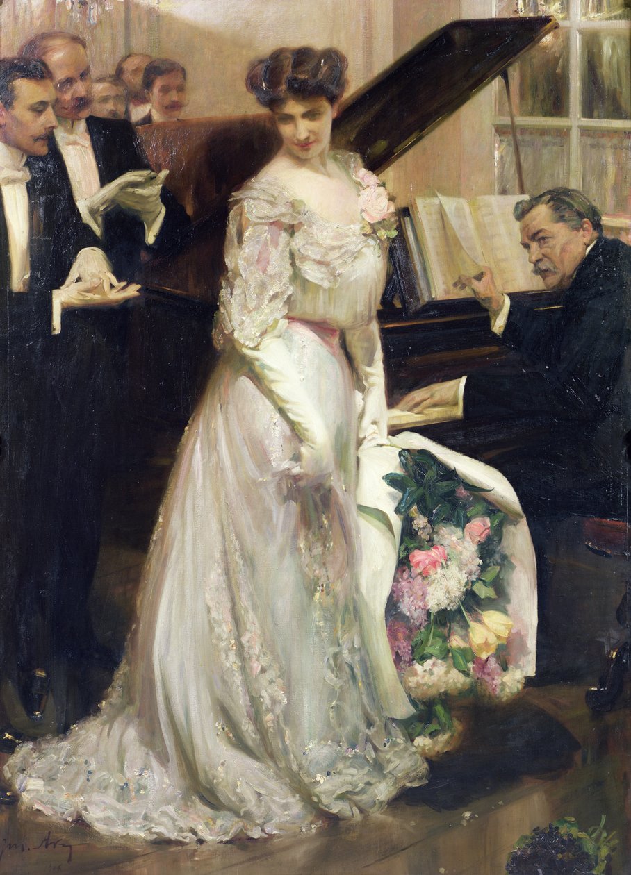 祝われた、1906 作： ジョセフ・マリウス・アヴィー