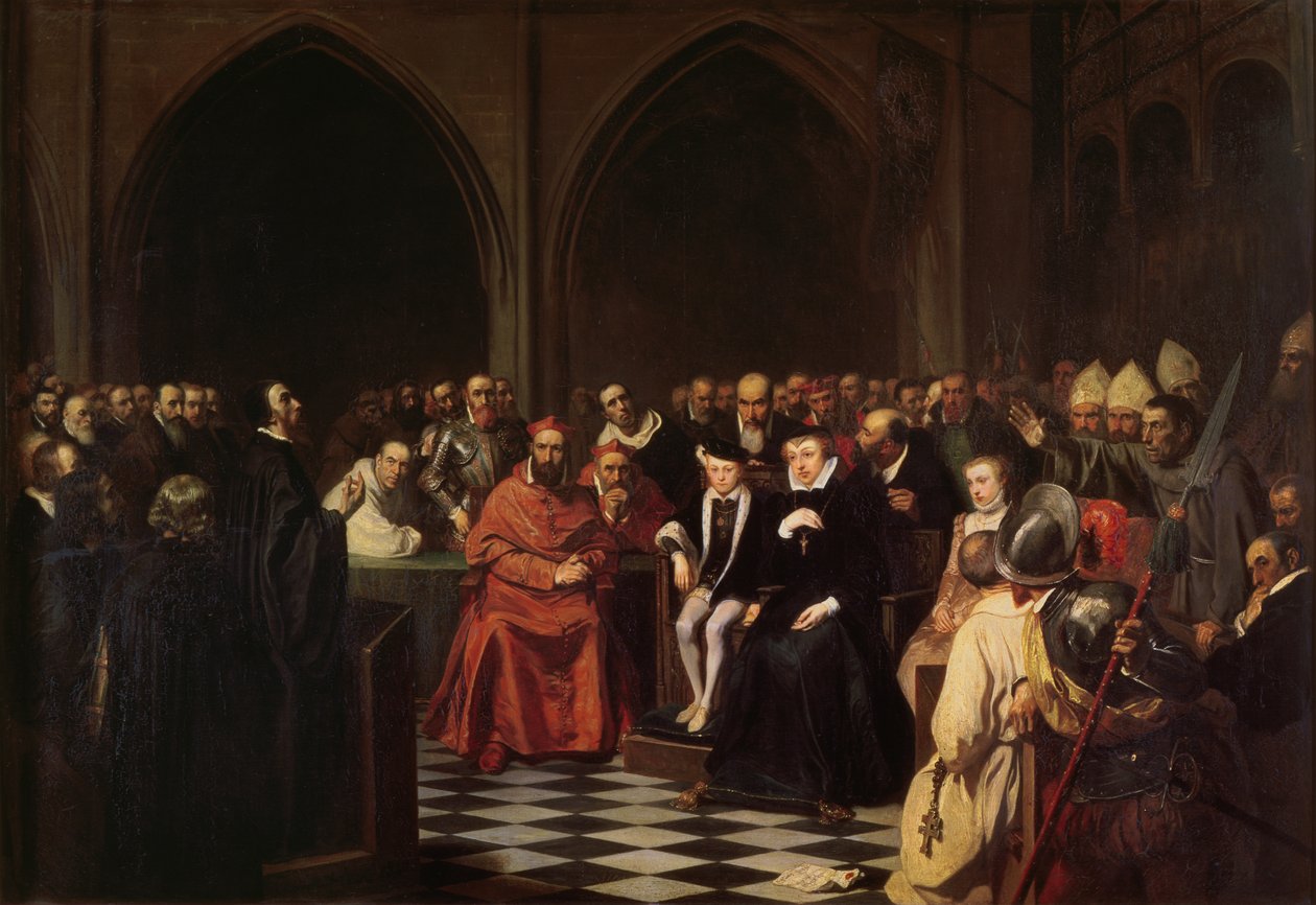1561年、1840年のポワシーの談話 作： ジョセフ・ニコラス・ロバート・フルーリー