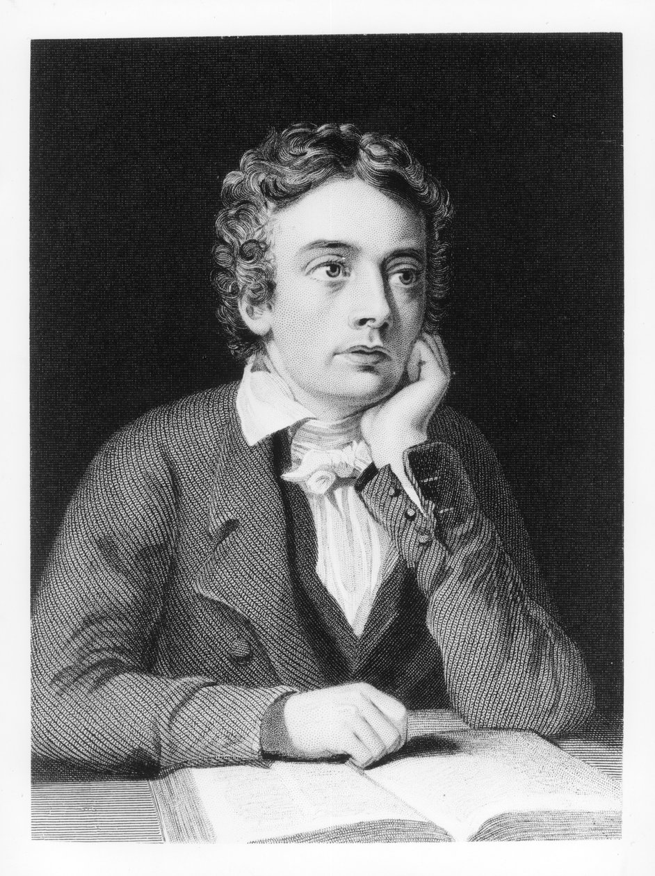 ジョン・キーツ（1795-1821）（114049を参照） 作： ジョセフ・セバーン