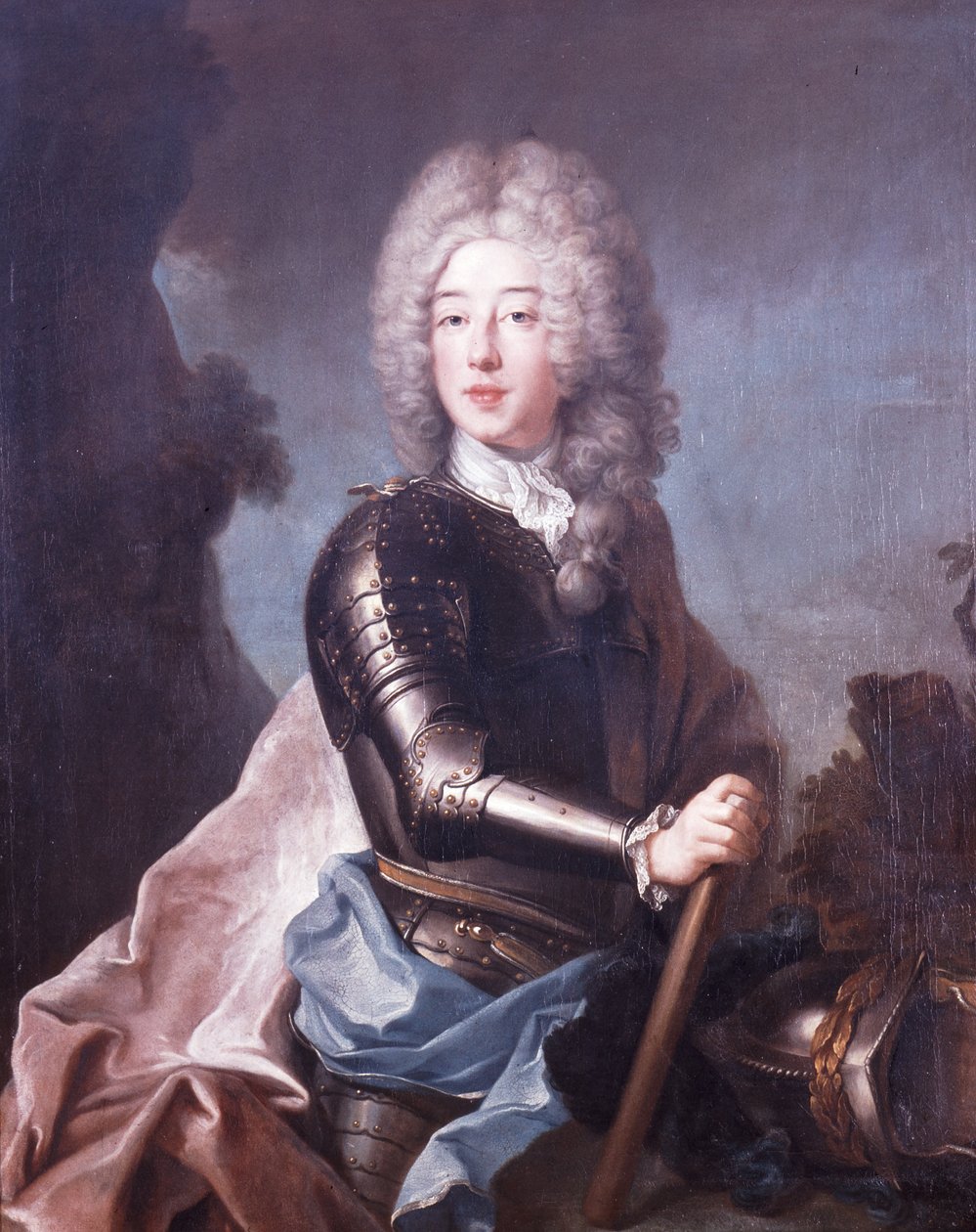 フィリップモリッツフォンバイエルン（1698〜1719年）の肖像 作： ジョセフヴィヴィアン